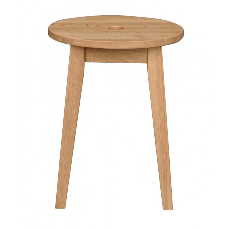 RO Met Stool Oak